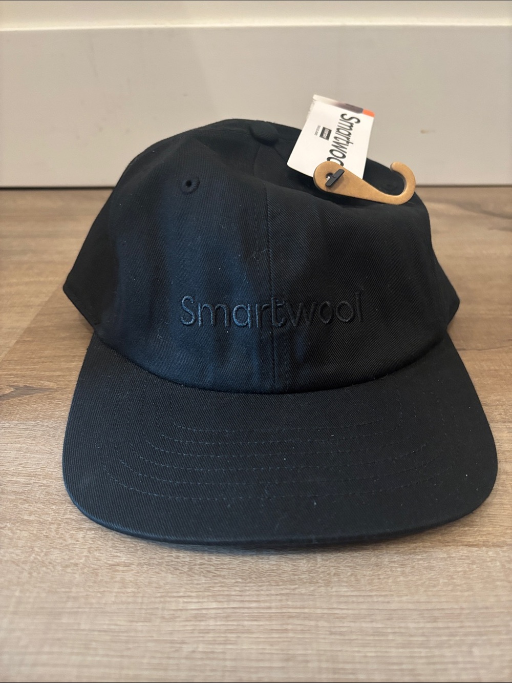 Smartwool Logo ball cap black one size NWT